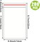 200 Pcs 5-1/2'' x 7-1/2'' Self Sealing Cellophane Bags,Clear Cellophane Cello Bags,Fit 5 X 7 Inch Cards Photos,A6 A7 Envelopes Candy,Self Adhesive for Packaging Gifts,Cookies